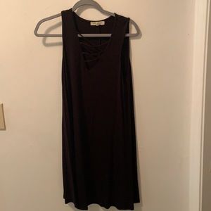 Simple black dress